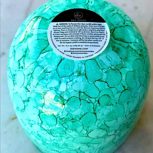 DW Home Accents Dw Home Candle Sea Grass Eucalyptus Musk Sea Mist New Soywax Poshmark